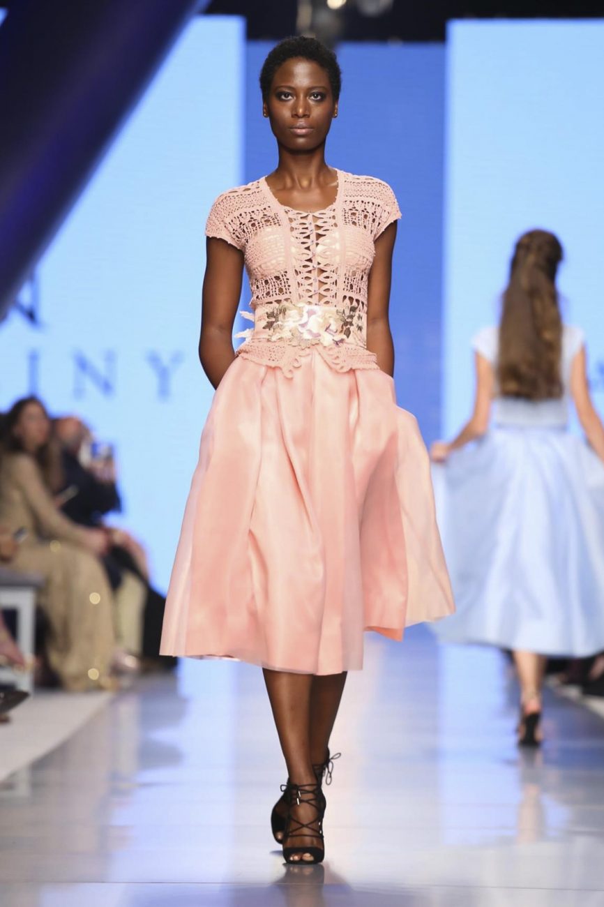 Malliny Resort 2018 Collection, Arab Fashion Week, Dubai