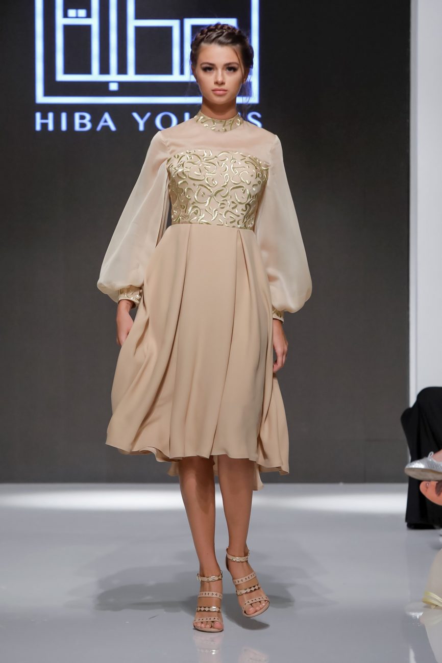 Hiba Younis Resort 2020 Collection Arab Fashion Week in Dubai