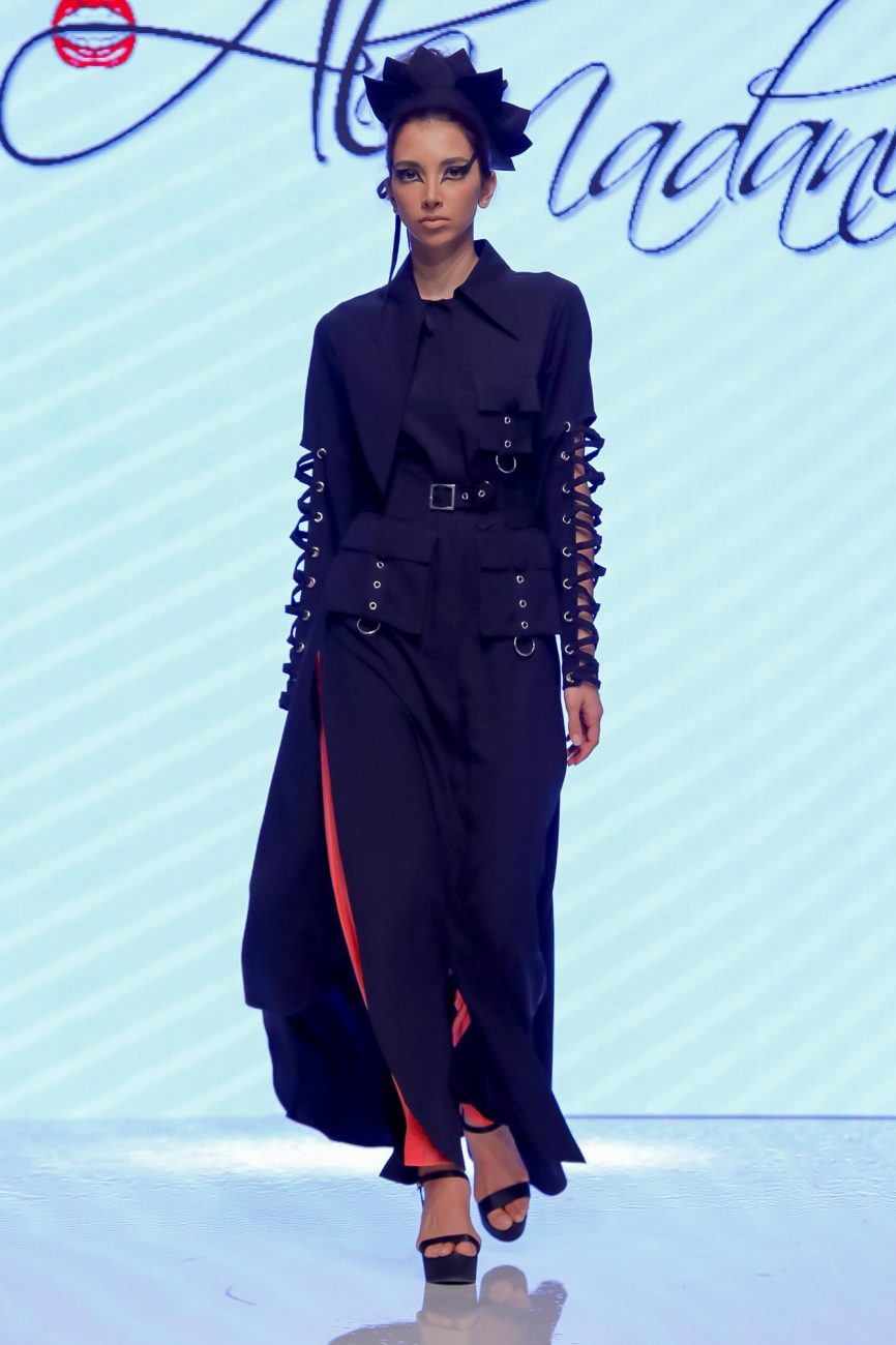 Sara Al Madani Resort 2020 Collection Arab Fashion Week in Dubai