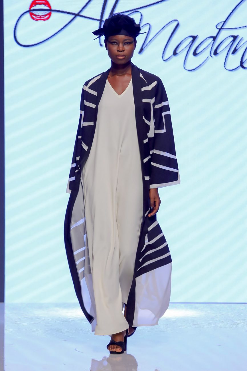 Sara Al Madani Resort 2020 Collection Arab Fashion Week in Dubai