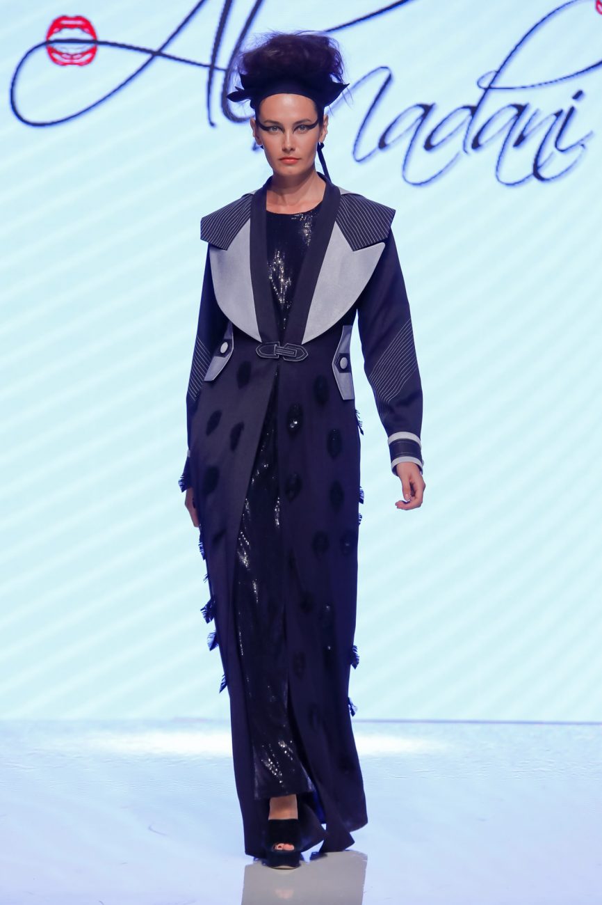 Sara Al Madani Resort 2020 Collection Arab Fashion Week in Dubai