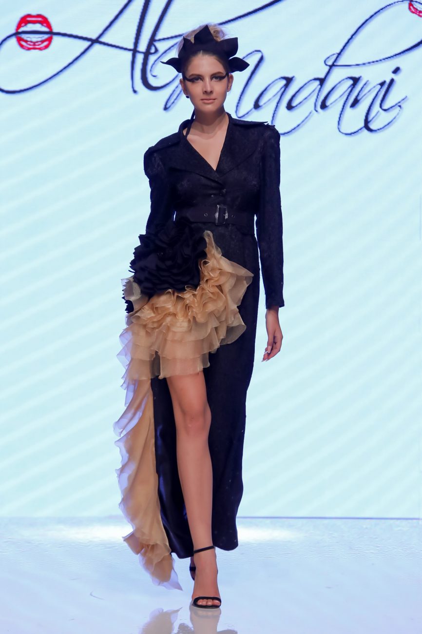 Sara Al Madani Resort 2020 Collection Arab Fashion Week in Dubai