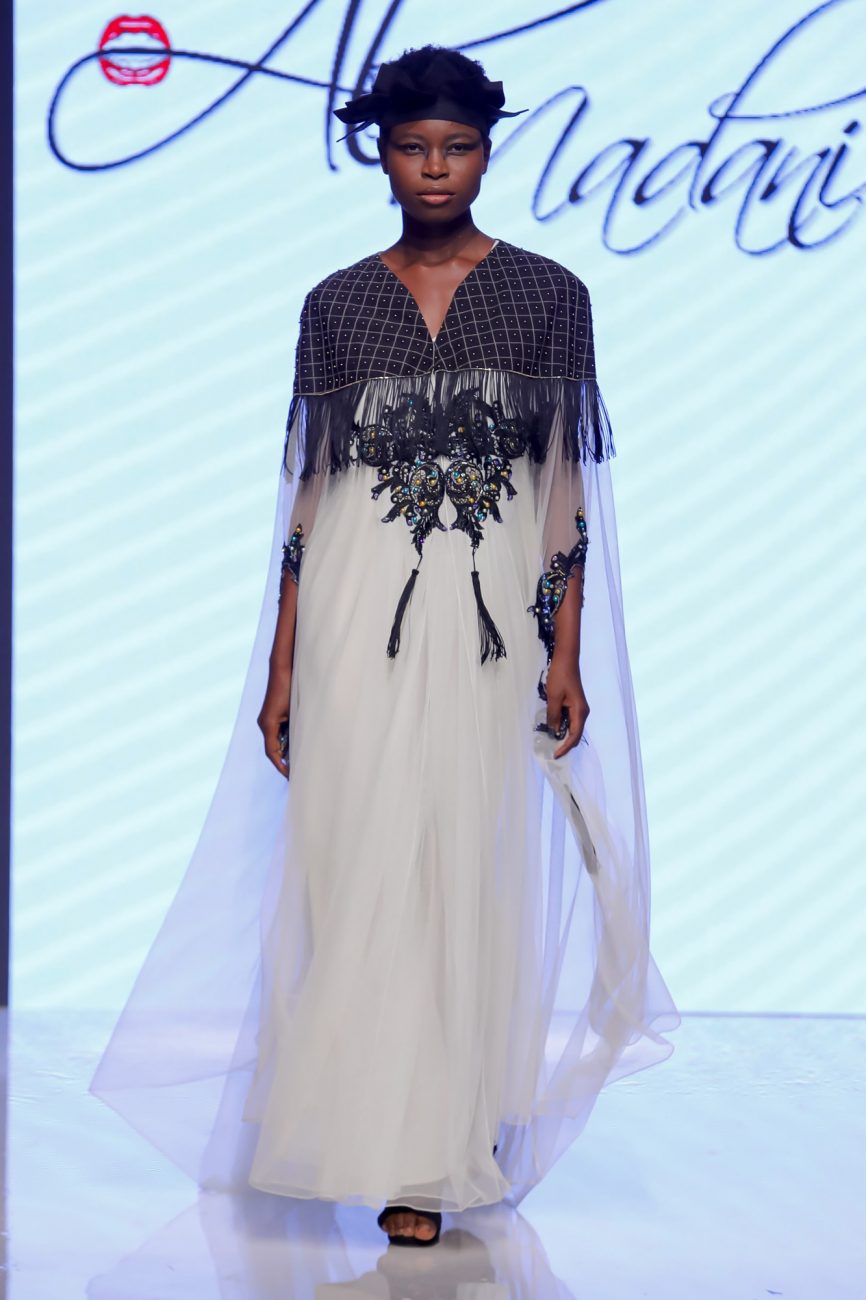 Sara Al Madani Resort 2020 Collection Arab Fashion Week in Dubai
