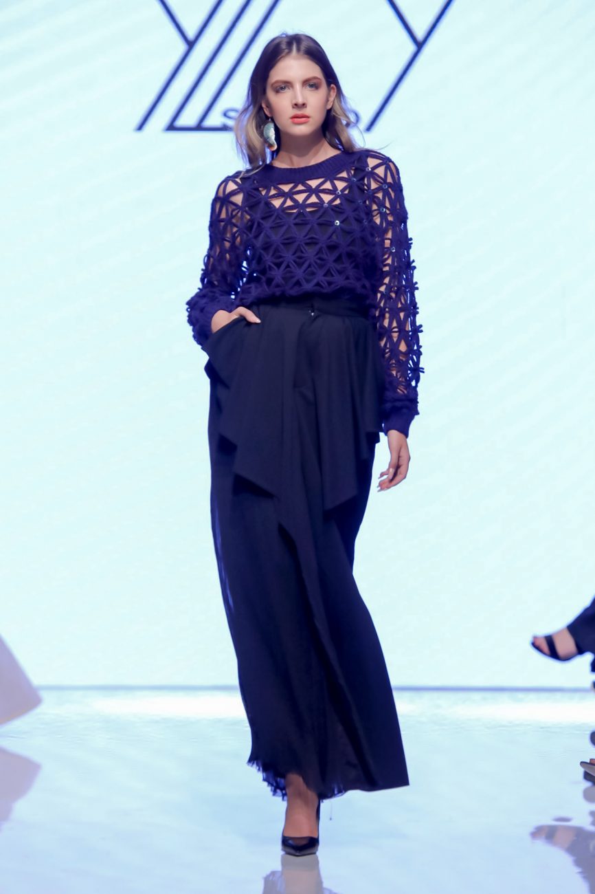 YLY STUDIO Presented by HKFG Resort 2020 Collection Arab Fashion Week in Dubai