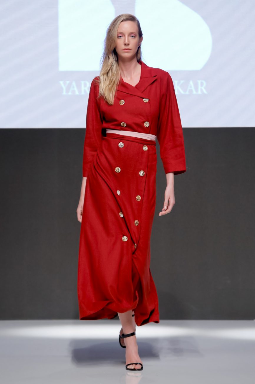 Yara Bin Shakar Resort 2020 Collection Arab Fashion Week in Dubai