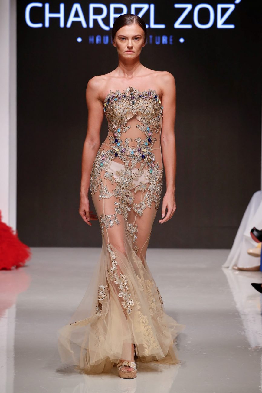 Charbel Zoe fashion show, Arab Fashion Week collection Spring Summer 2020 in Dubai