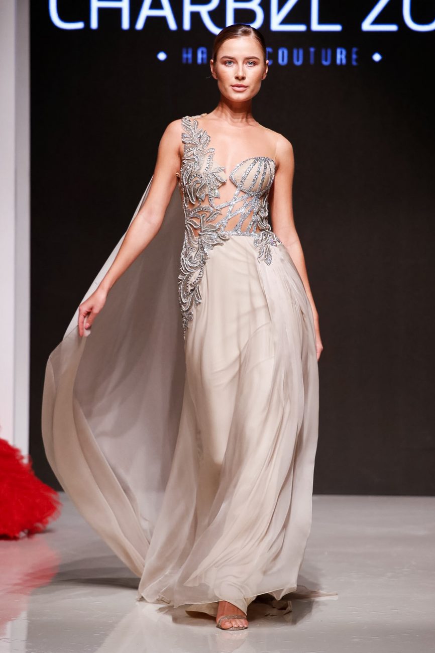 Charbel Zoe fashion show, Arab Fashion Week collection Spring Summer 2020 in Dubai