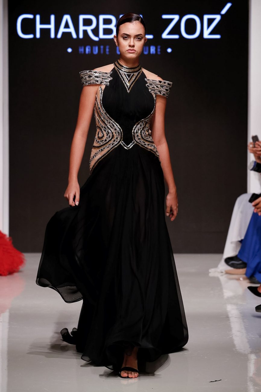 Charbel Zoe fashion show, Arab Fashion Week collection Spring Summer 2020 in Dubai