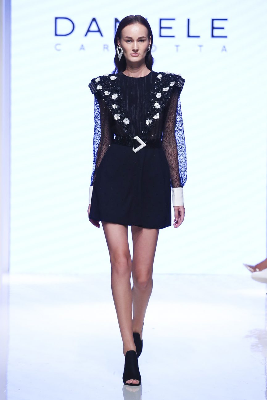 Daniele Carlotta fashion show, Arab Fashion Week collection Spring Summer 2020 in Dubai