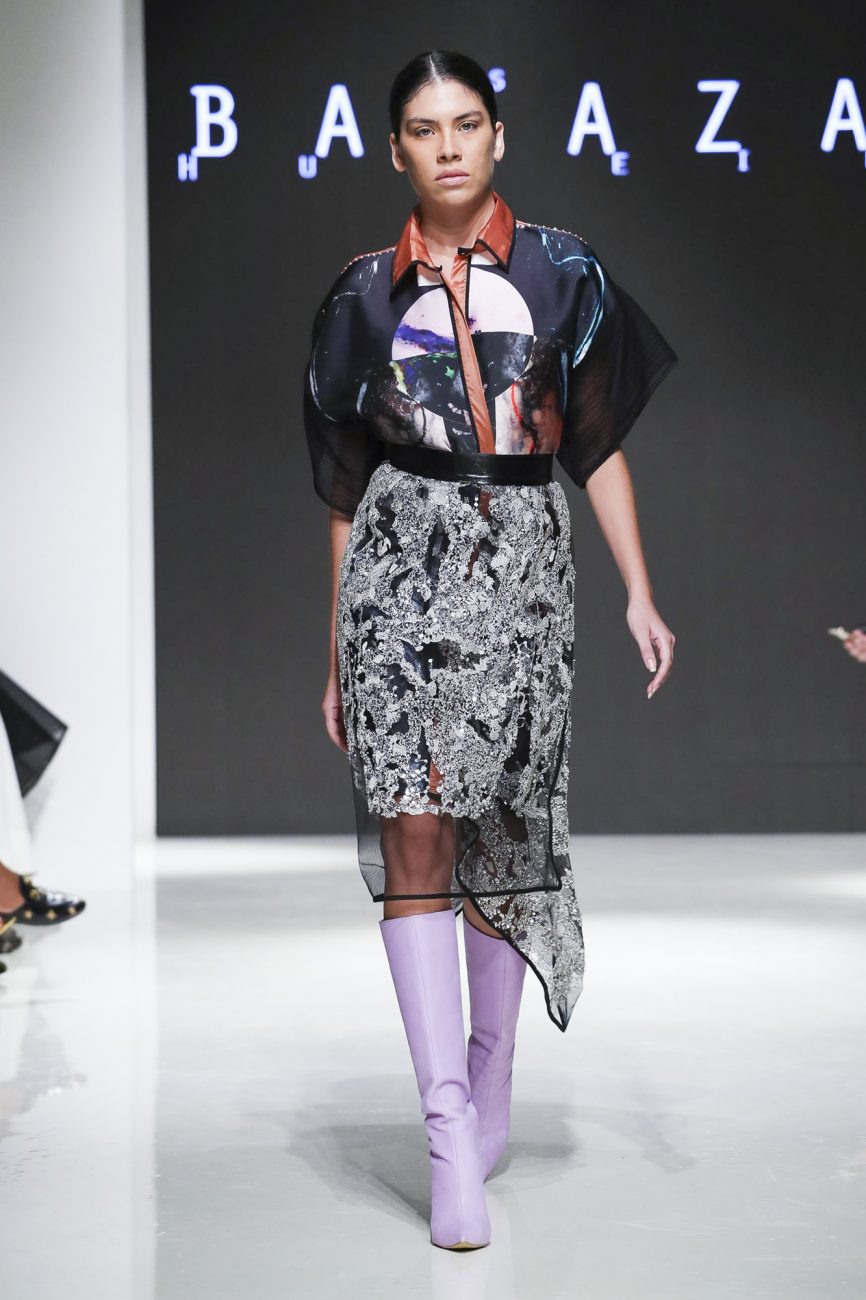 Hussein Bazaza fashion show, Arab Fashion Week collection Spring Summer 2020 in Dubai