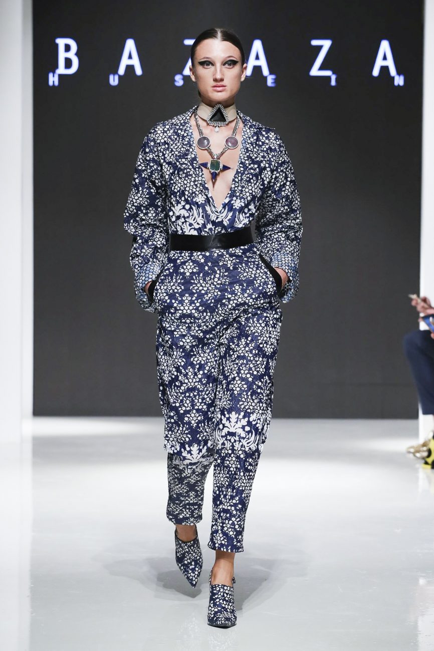 Hussein Bazaza fashion show, Arab Fashion Week collection Spring Summer 2020 in Dubai