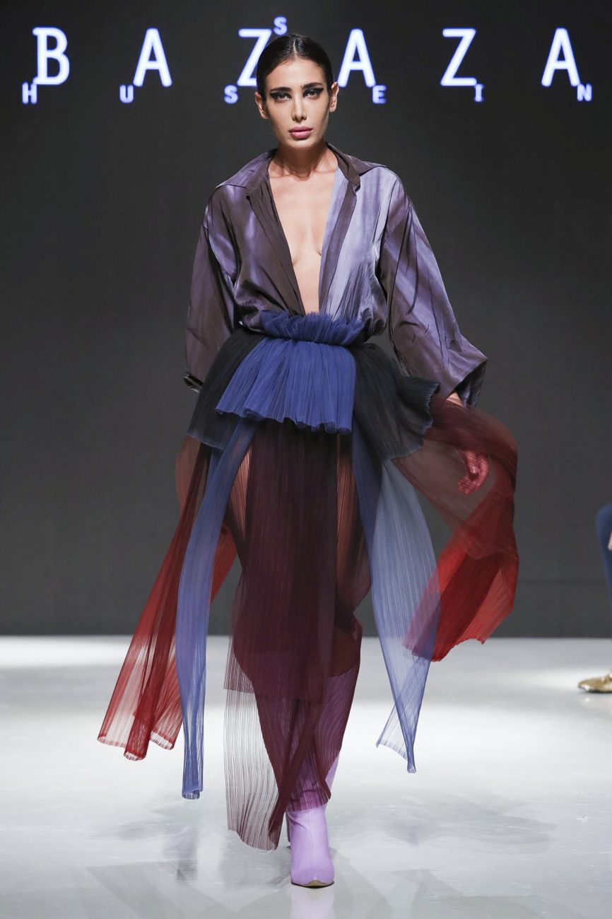 Hussein Bazaza fashion show, Arab Fashion Week collection Spring Summer 2020 in Dubai