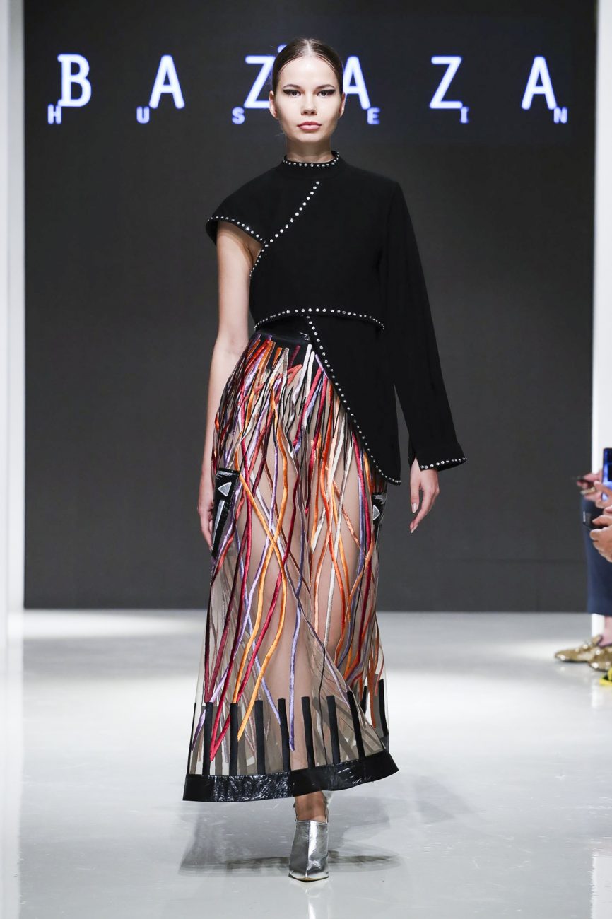 Hussein Bazaza fashion show, Arab Fashion Week collection Spring Summer 2020 in Dubai