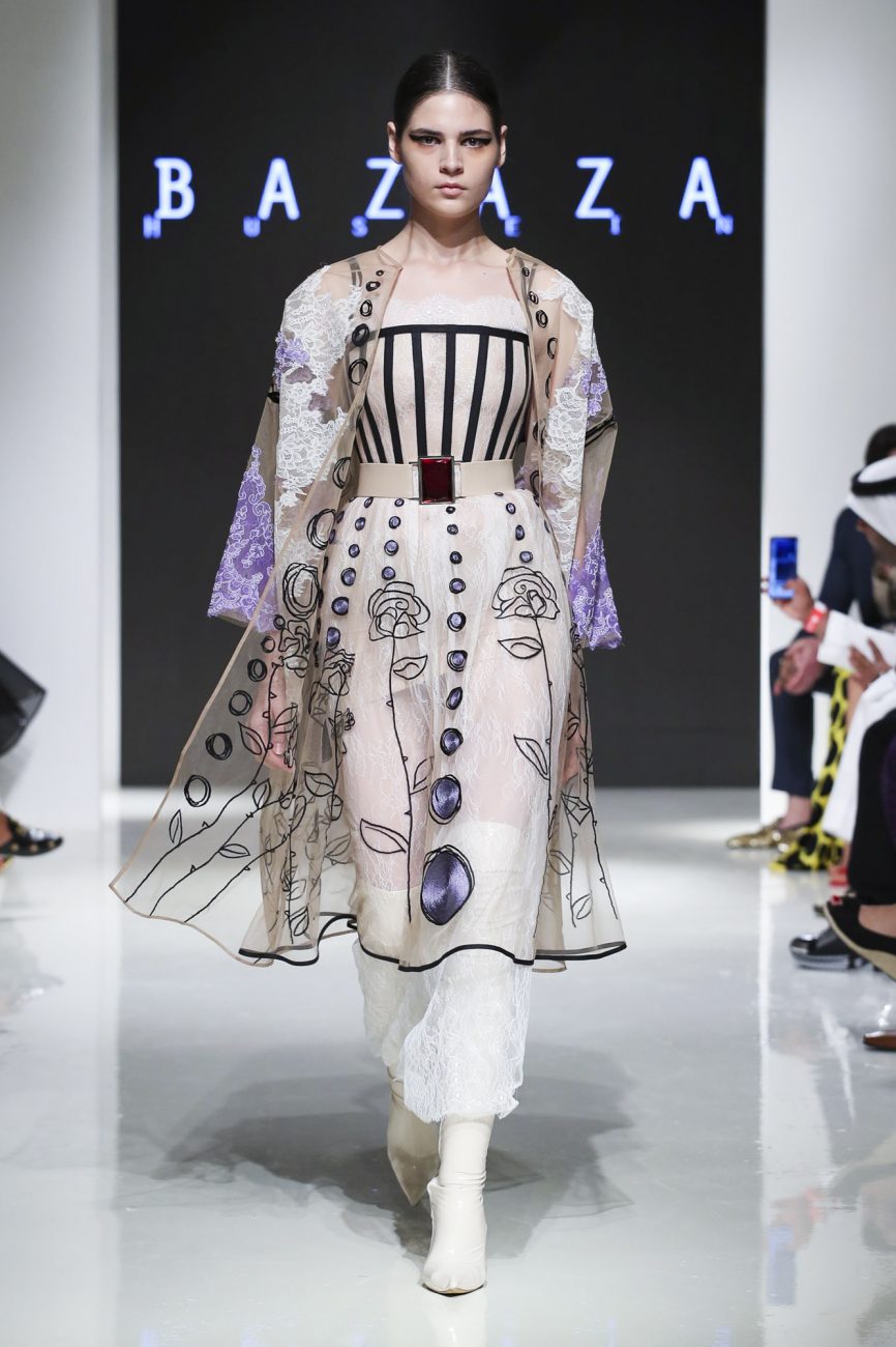 Hussein Bazaza fashion show, Arab Fashion Week collection Spring Summer 2020 in Dubai