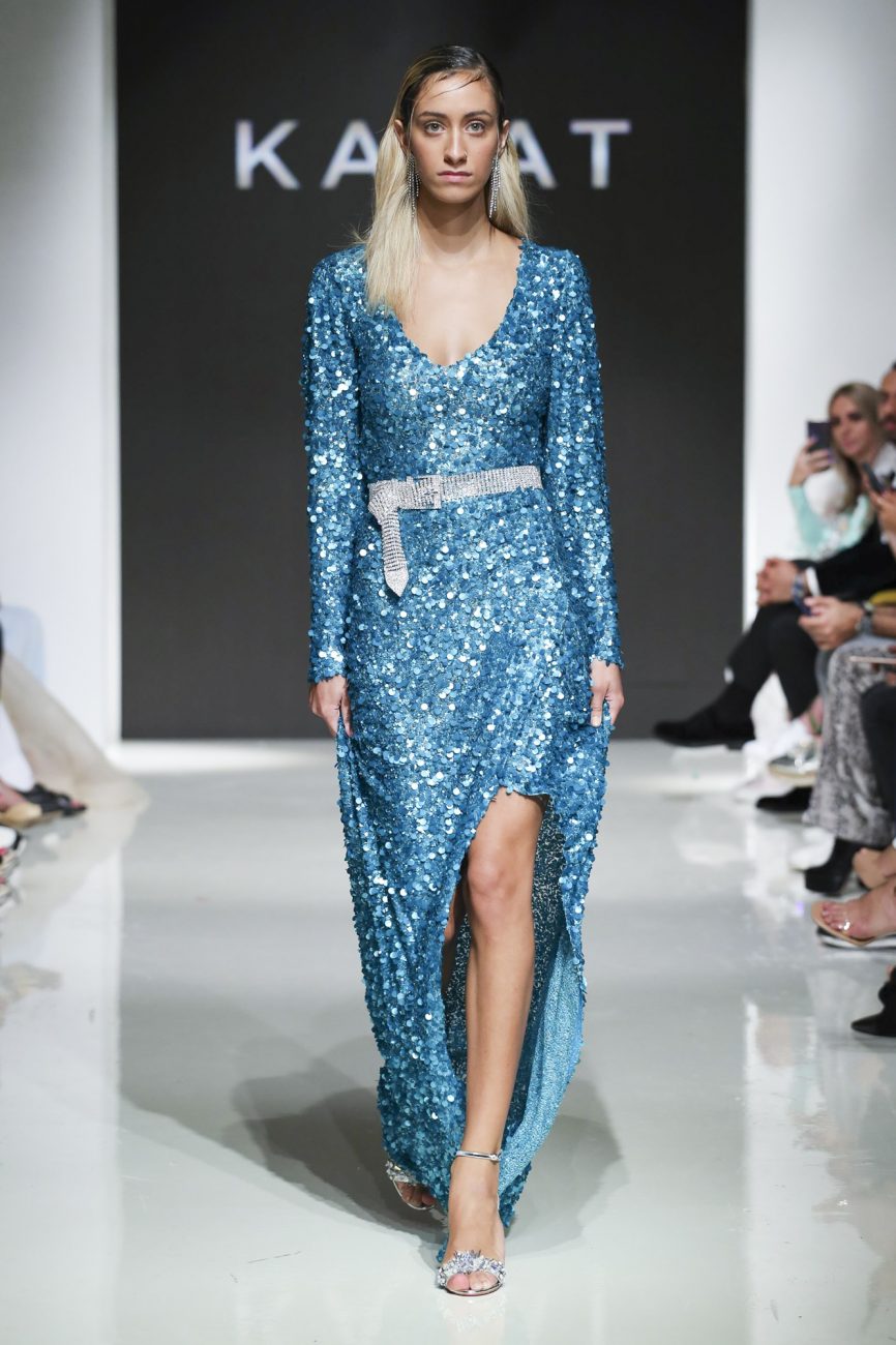 Kayat Couture fashion show, Arab Fashion Week collection Spring Summer 2020 in Dubai