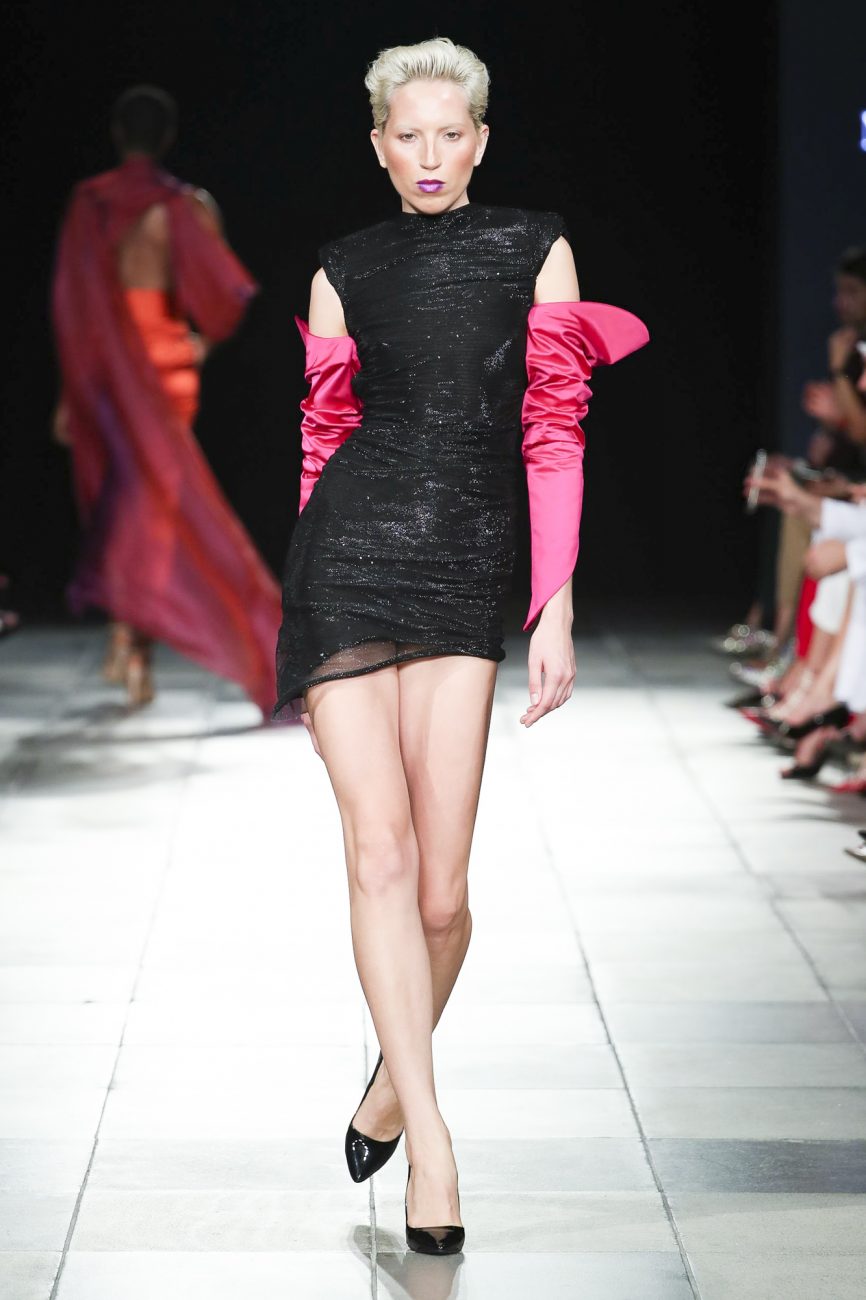 MIKHAIL CHAMOUN fashion show, Arab Fashion Week collection Spring Summer 2020 in Dubai