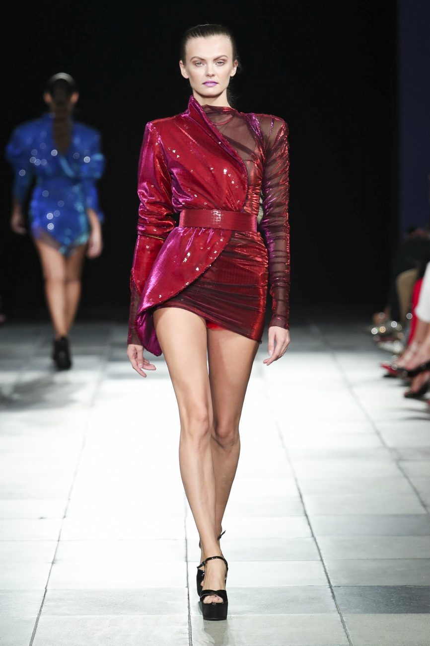 MIKHAIL CHAMOUN fashion show, Arab Fashion Week collection Spring Summer 2020 in Dubai