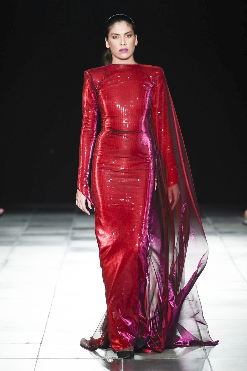 MIKHAIL CHAMOUN fashion show, Arab Fashion Week collection Spring Summer 2020 in Dubai