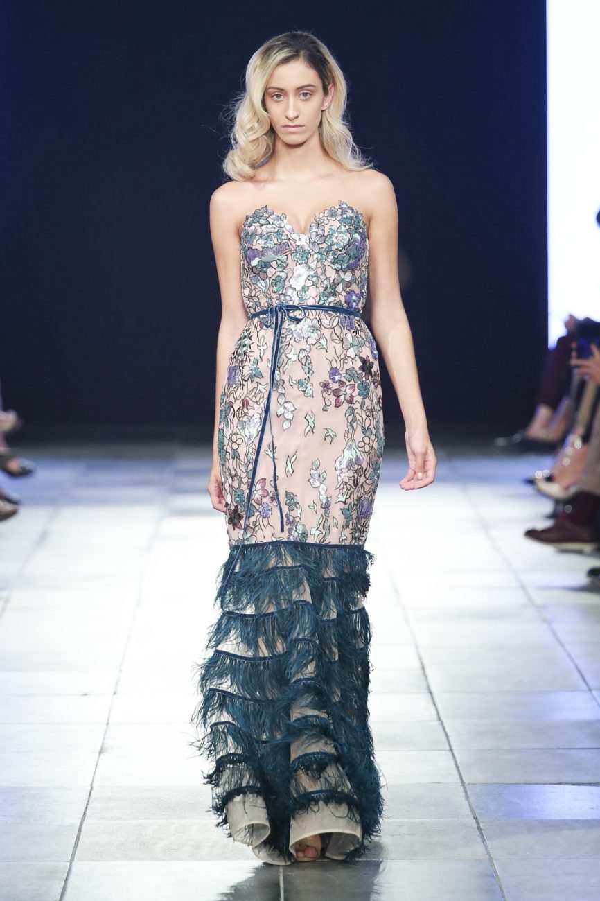 Malliny fashion show, Arab Fashion Week collection Spring Summer 2020 in Dubai