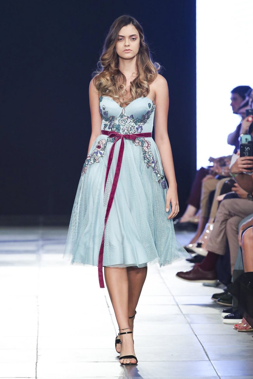 Malliny fashion show, Arab Fashion Week collection Spring Summer 2020 in Dubai