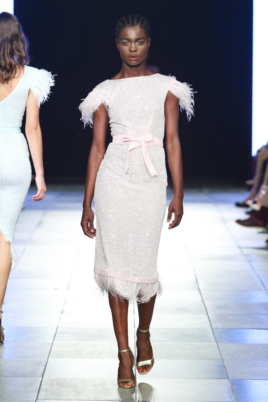 Malliny fashion show, Arab Fashion Week collection Spring Summer 2020 in Dubai