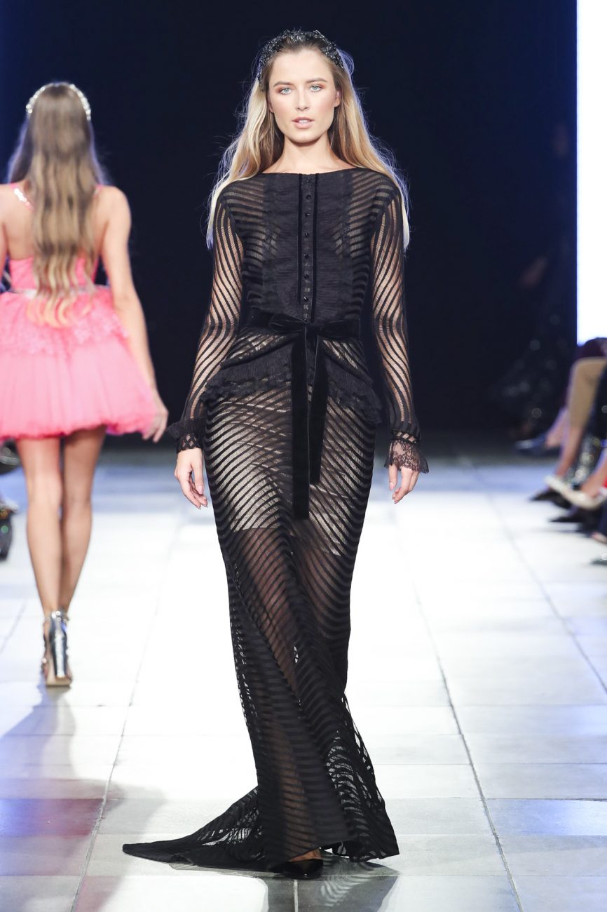 Malliny fashion show, Arab Fashion Week collection Spring Summer 2020 in Dubai