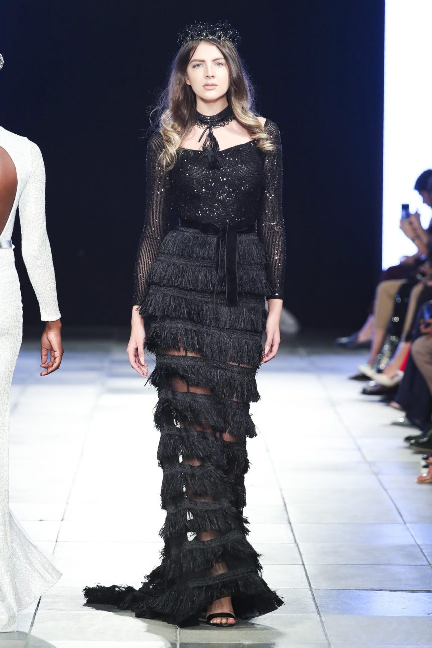 Malliny fashion show, Arab Fashion Week collection Spring Summer 2020 in Dubai