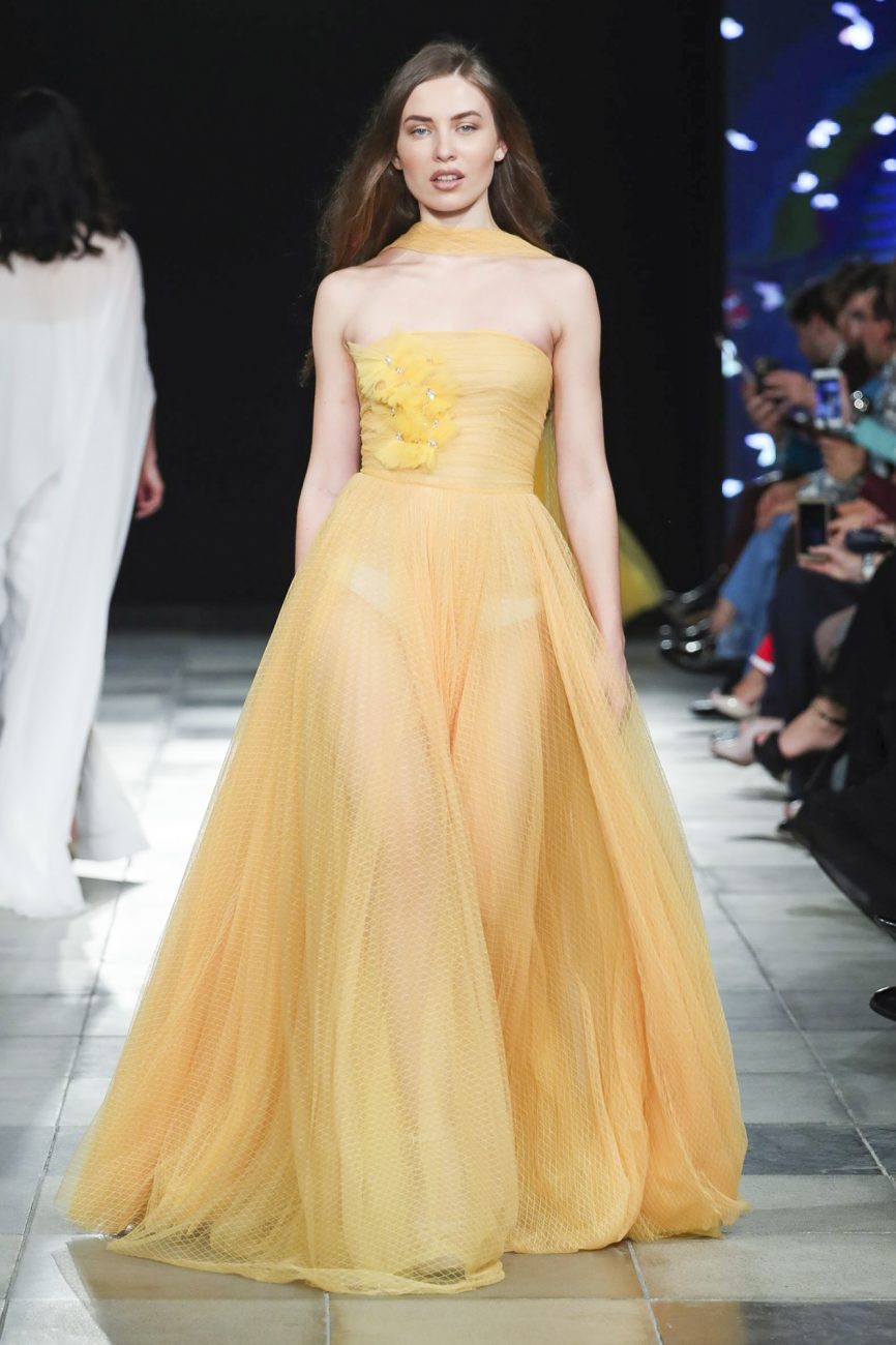 Marmar Halim fashion show, Arab Fashion Week collection Spring Summer 2020 in Dubai