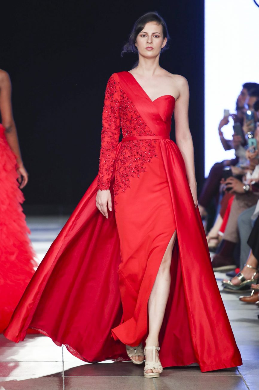 Mia Couture fashion show, Arab Fashion Week collection Spring Summer 2020 in Dubai