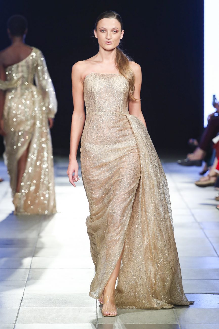 Mia Couture fashion show, Arab Fashion Week collection Spring Summer 2020 in Dubai