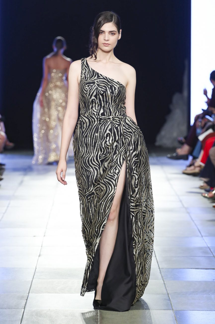 Mia Couture fashion show, Arab Fashion Week collection Spring Summer 2020 in Dubai