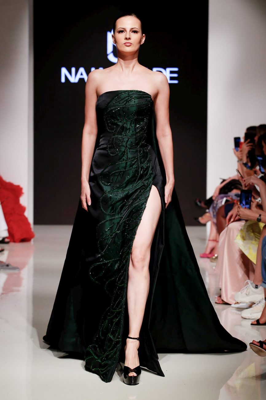Naja Saade fashion show, Arab Fashion Week collection Spring Summer 2020 in Dubai