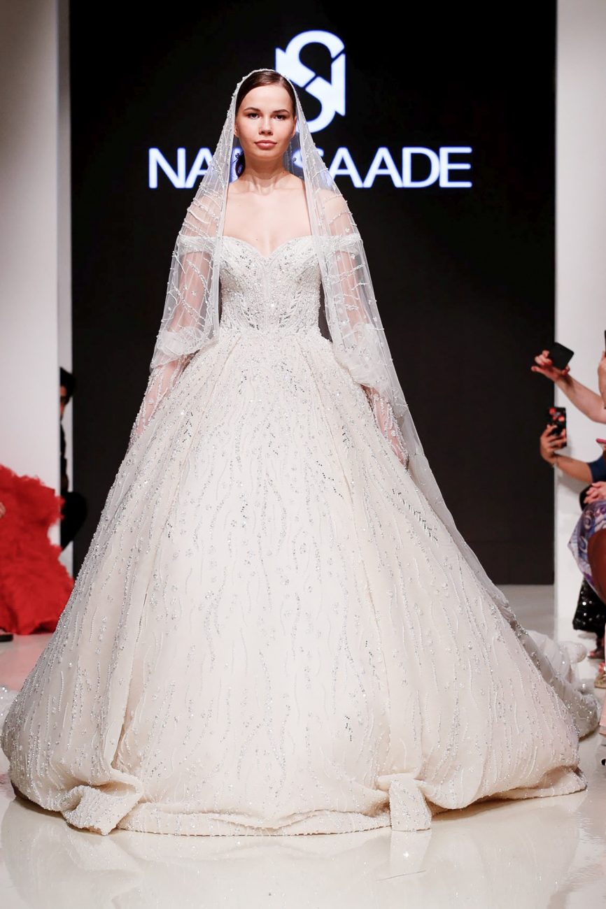 Naja Saade fashion show, Arab Fashion Week collection Spring Summer 2020 in Dubai