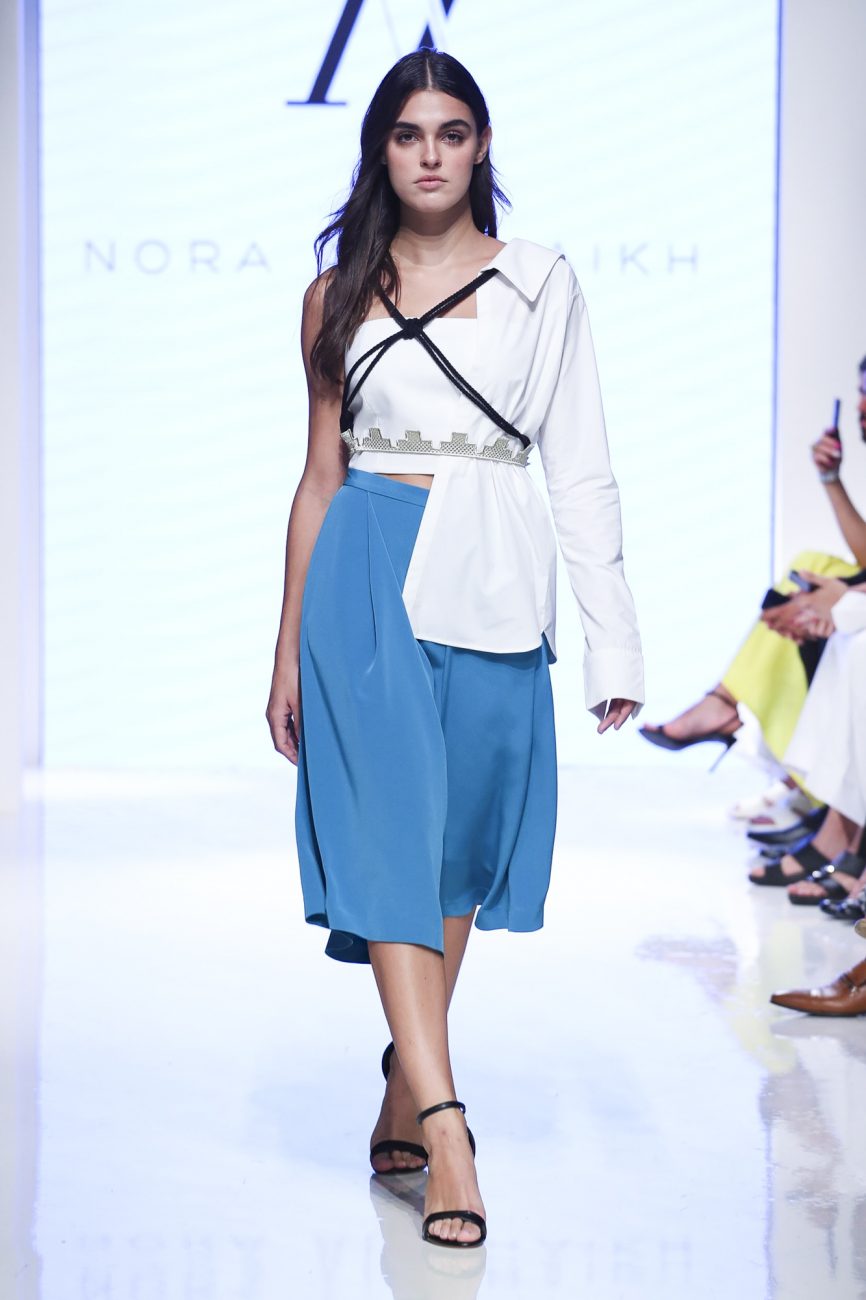 Nora Al Shaikh fashion show, Arab Fashion Week collection Spring Summer 2020 in Dubai