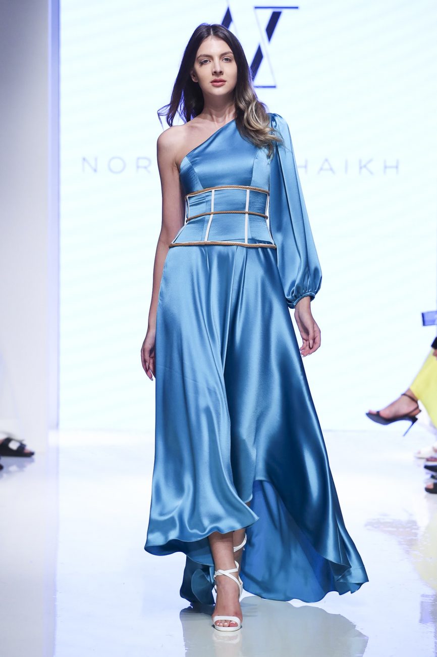 Nora Al Shaikh fashion show, Arab Fashion Week collection Spring Summer 2020 in Dubai