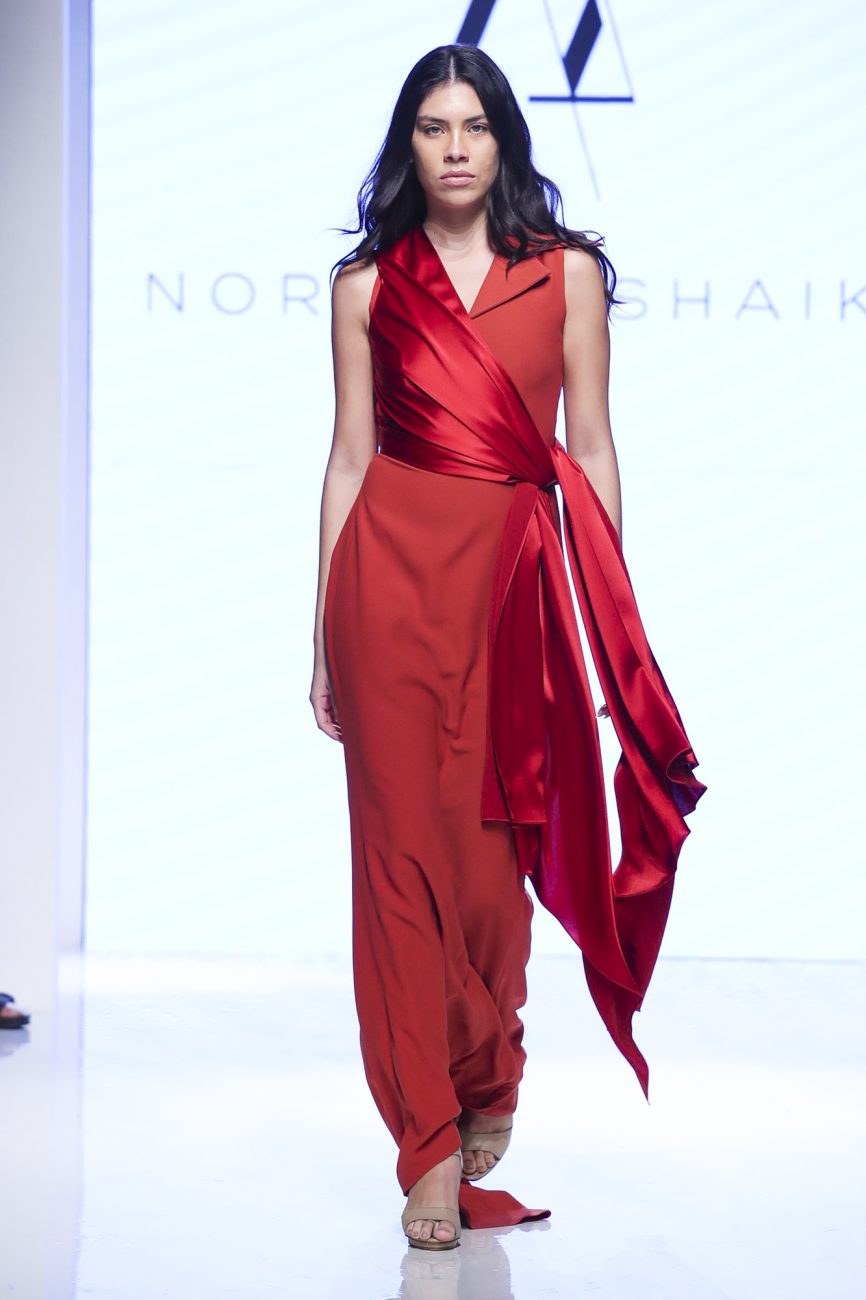 Nora Al Shaikh fashion show, Arab Fashion Week collection Spring Summer 2020 in Dubai