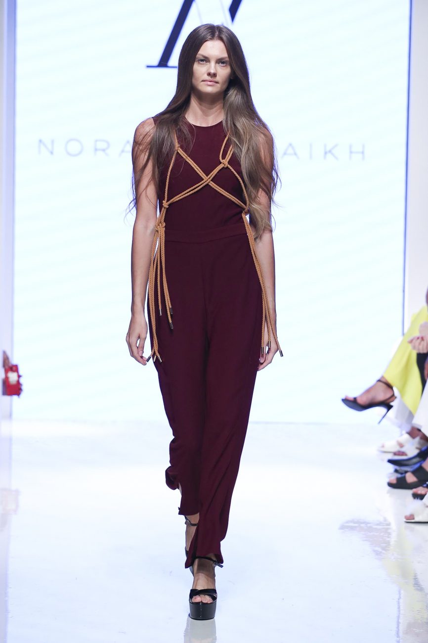 Nora Al Shaikh fashion show, Arab Fashion Week collection Spring Summer 2020 in Dubai