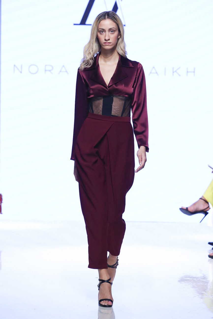 Nora Al Shaikh fashion show, Arab Fashion Week collection Spring Summer 2020 in Dubai