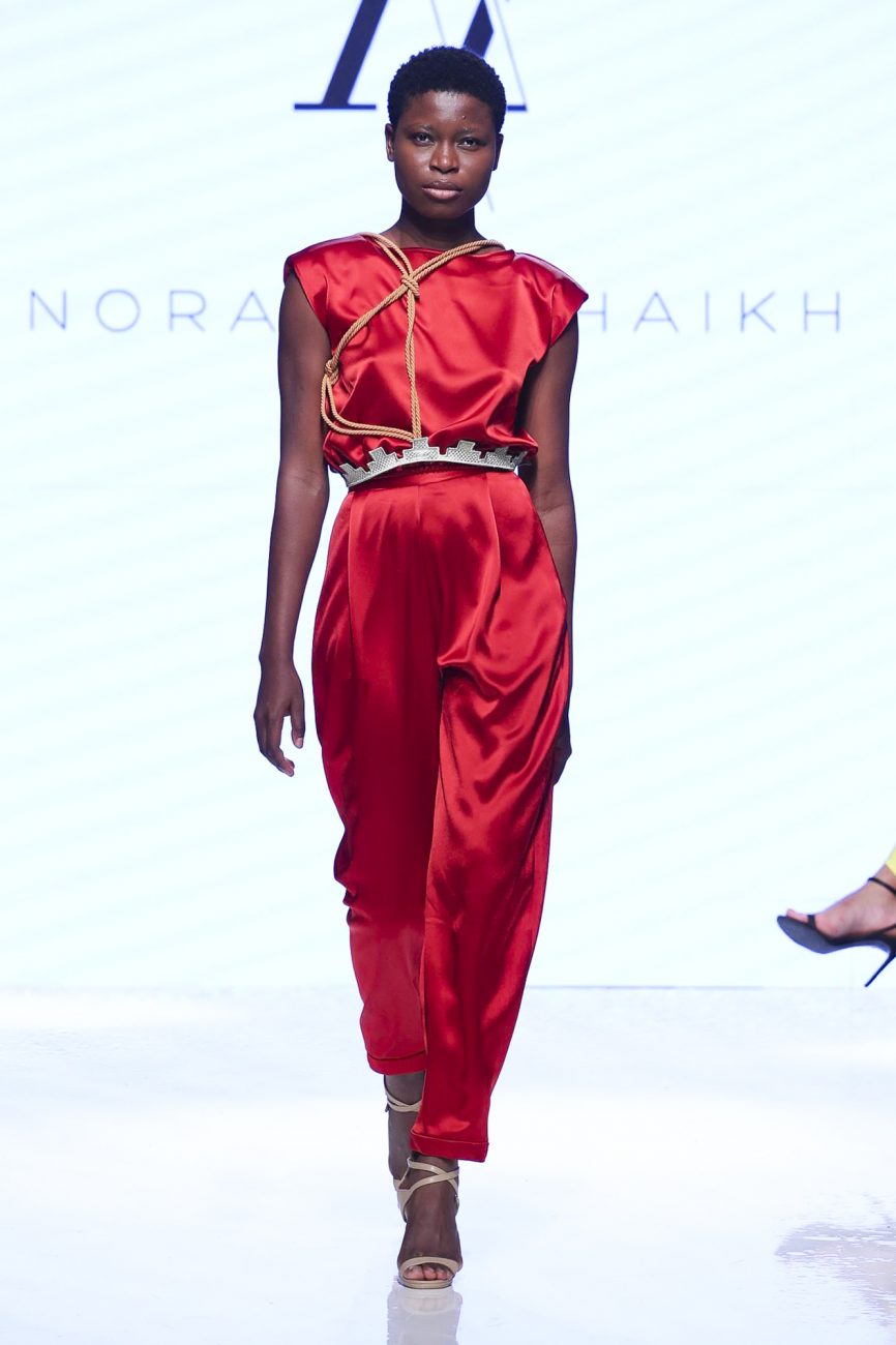 Nora Al Shaikh fashion show, Arab Fashion Week collection Spring Summer 2020 in Dubai