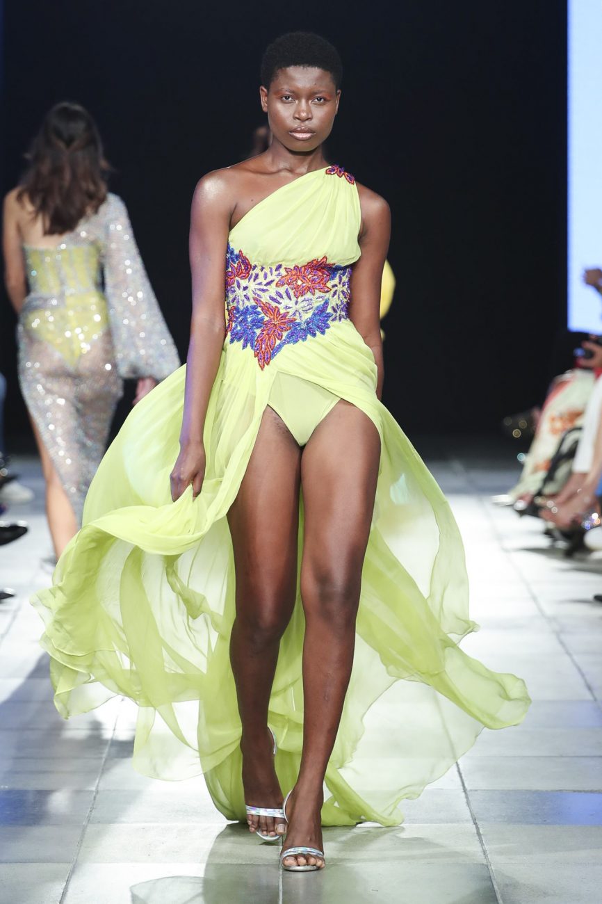 Rami Kadi fashion show, Arab Fashion Week collection Spring Summer 2020 in Dubai