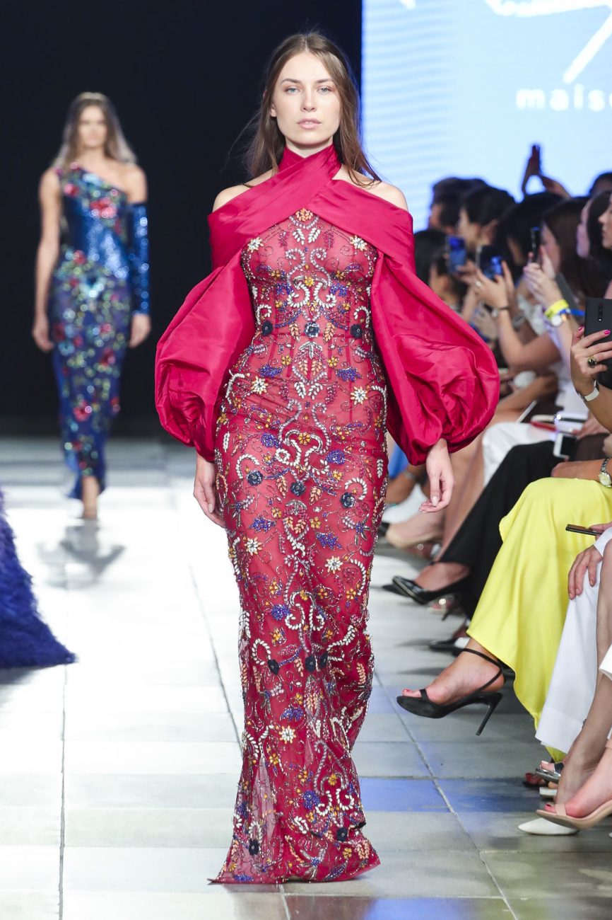 Rami Kadi fashion show, Arab Fashion Week collection Spring Summer 2020 in Dubai
