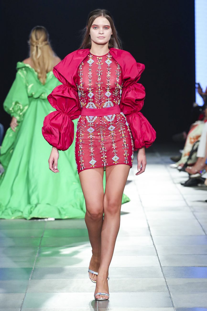Rami Kadi fashion show, Arab Fashion Week collection Spring Summer 2020 in Dubai