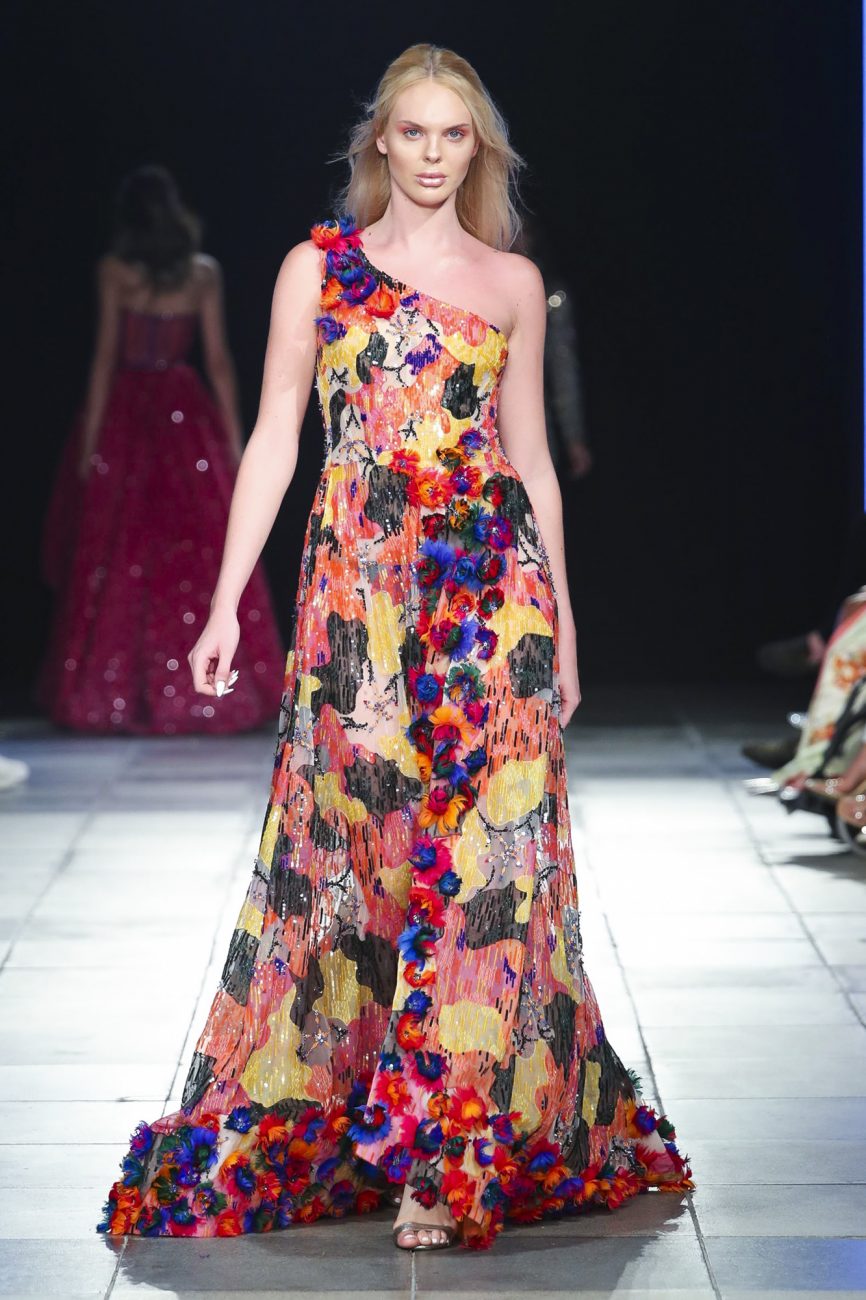 Rami Kadi fashion show, Arab Fashion Week collection Spring Summer 2020 in Dubai