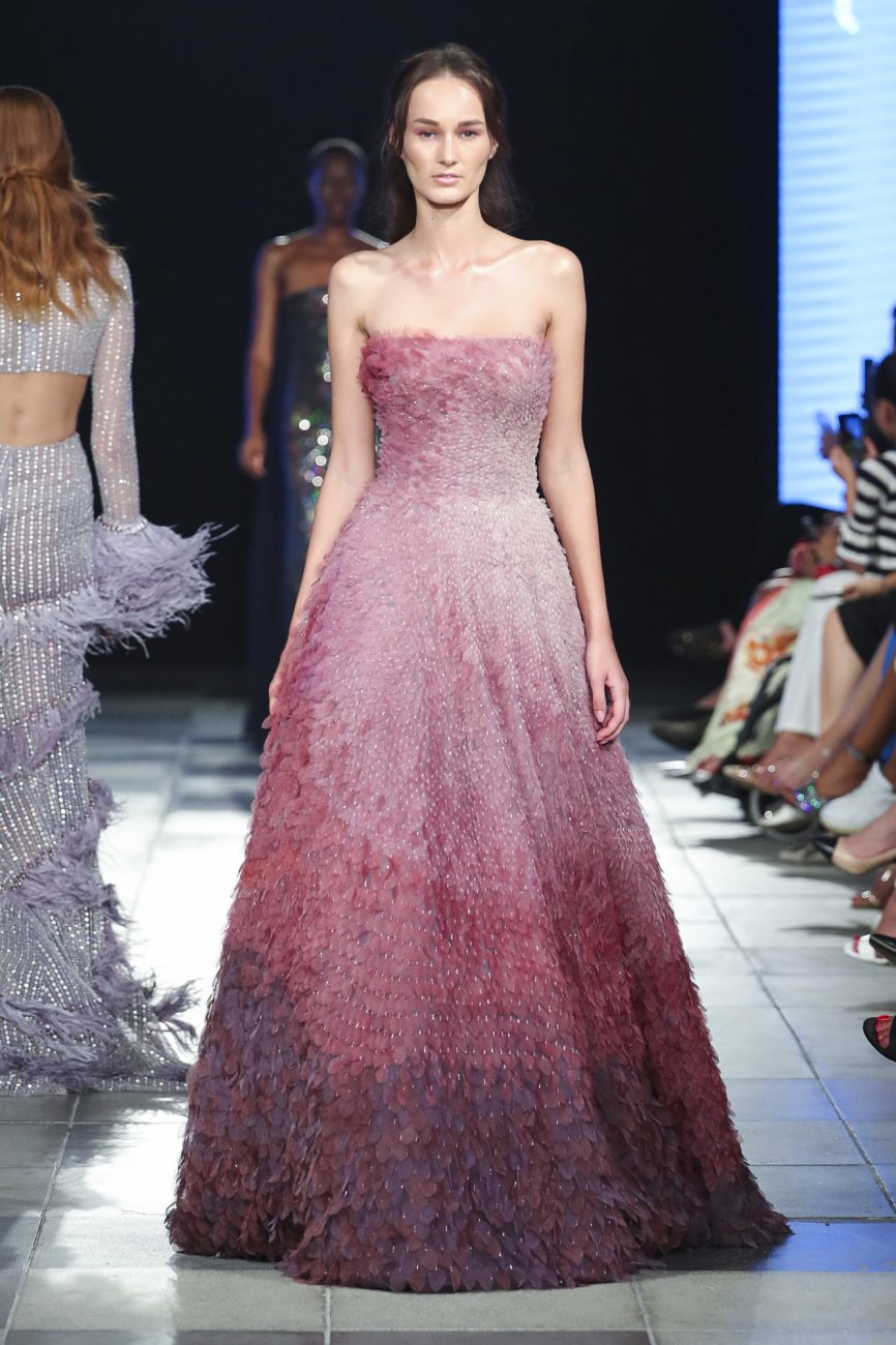 Rami Kadi fashion show, Arab Fashion Week collection Spring Summer 2020 in Dubai