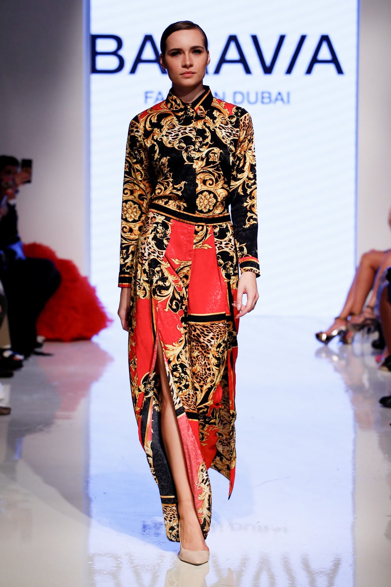 Baravia Couture fashion show, Arab Fashion Week collection Spring Summer 2020 in Dubai