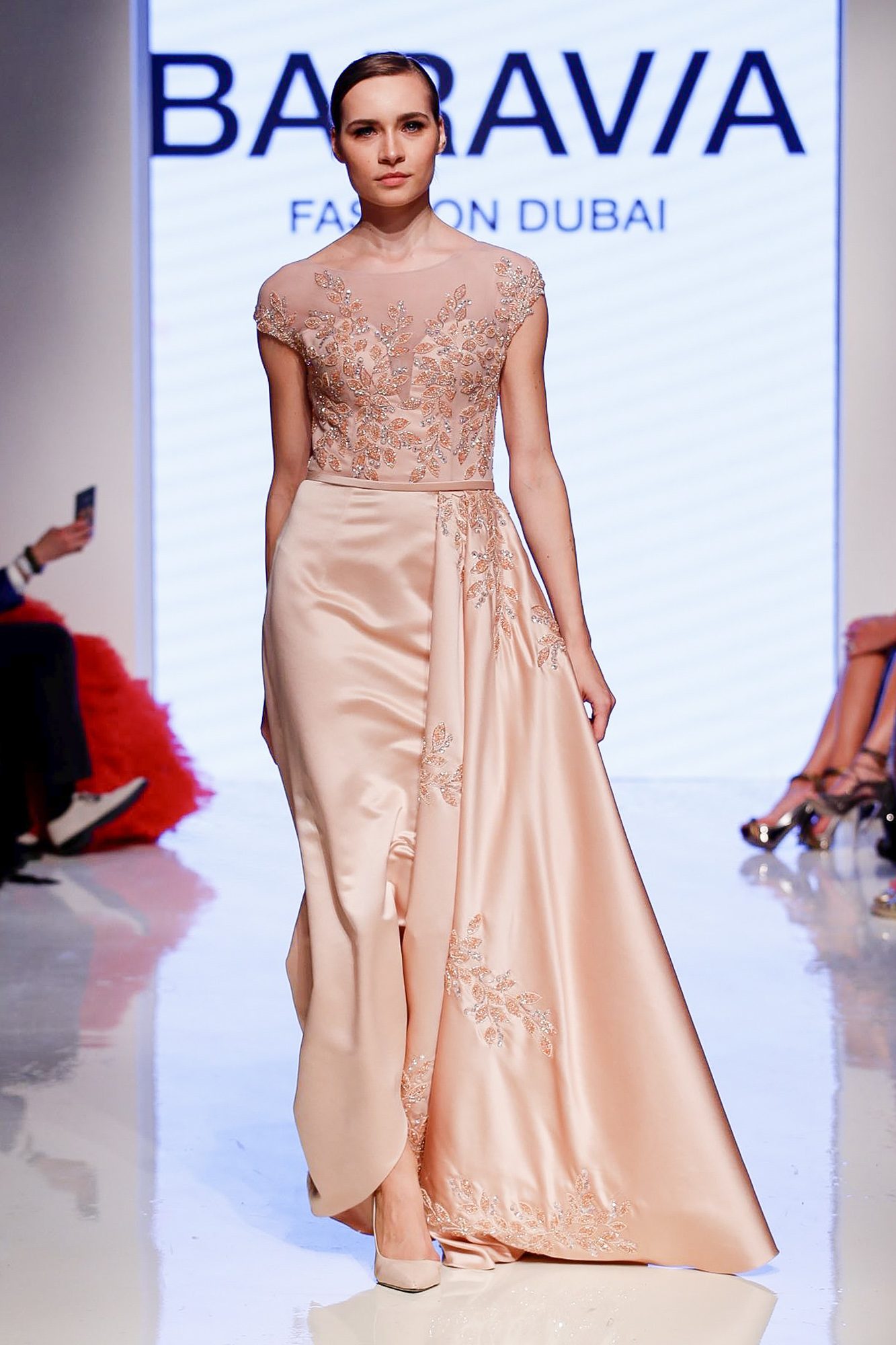 Baravia Couture fashion show, Arab Fashion Week collection Spring Summer 2020 in Dubai