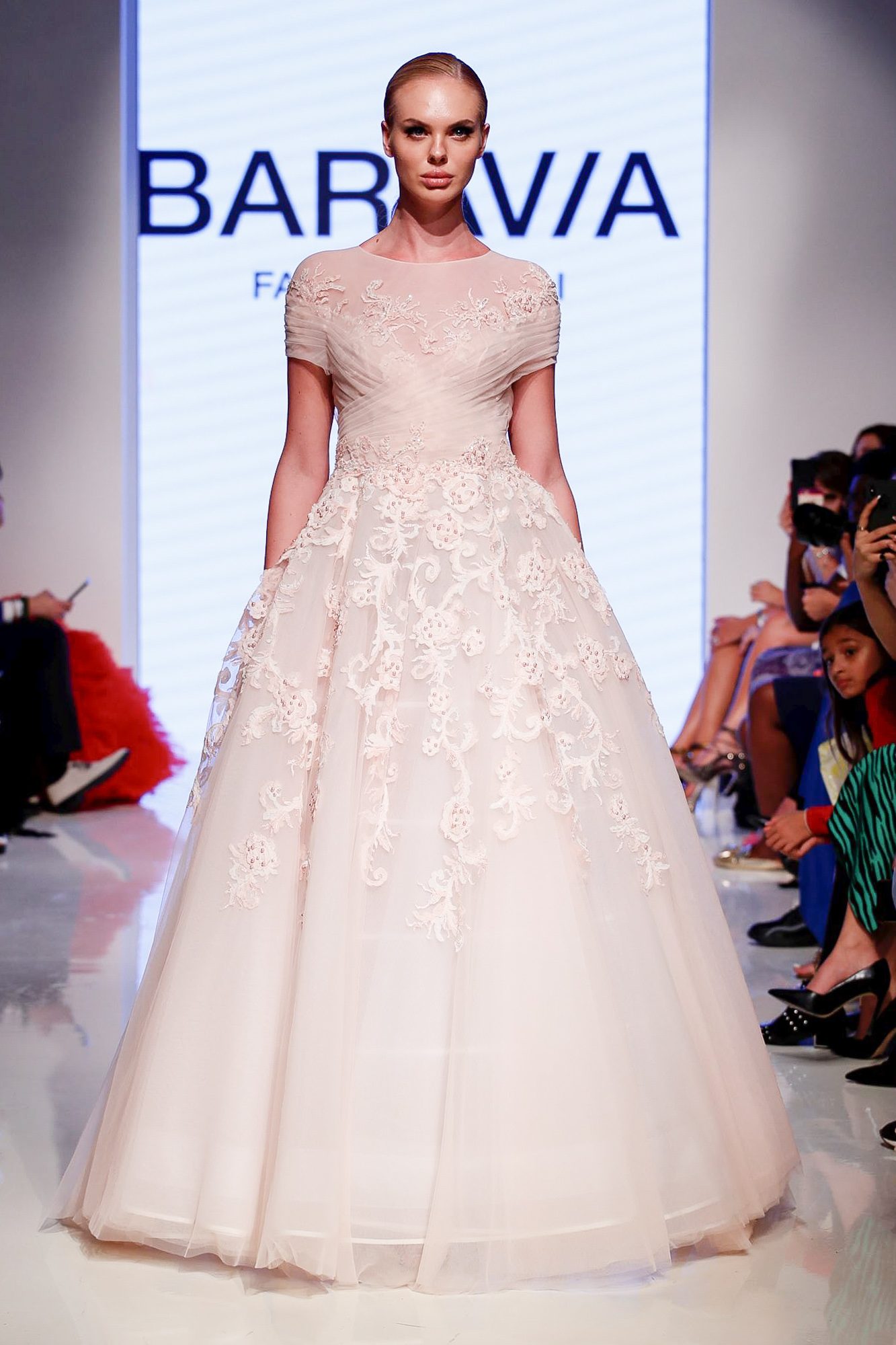 Baravia Couture fashion show, Arab Fashion Week collection Spring Summer 2020 in Dubai