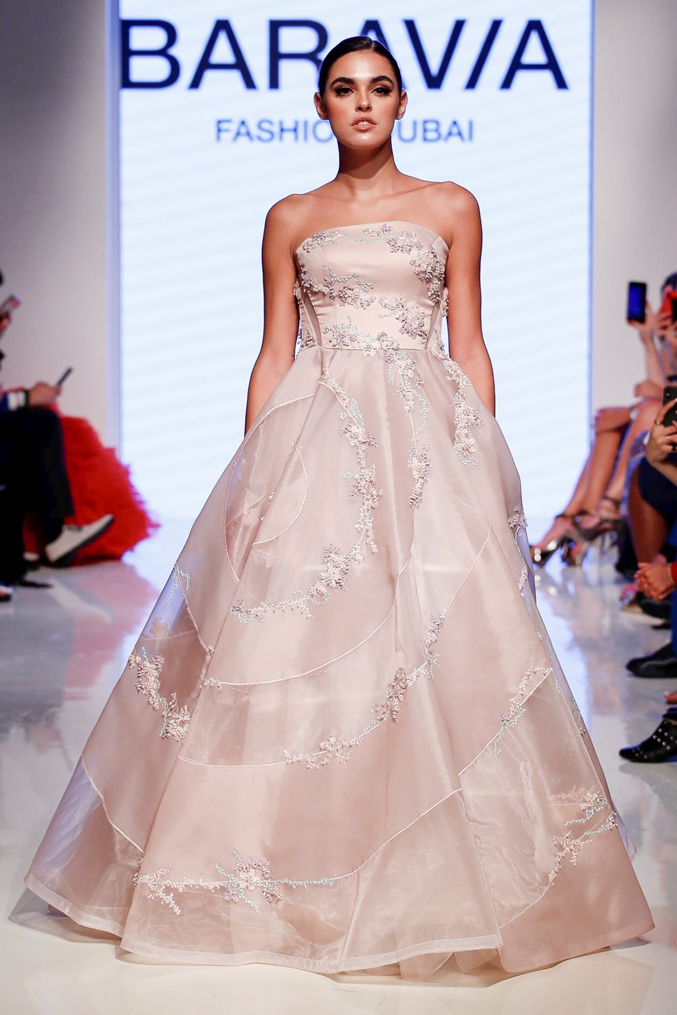 Baravia Couture fashion show, Arab Fashion Week collection Spring Summer 2020 in Dubai
