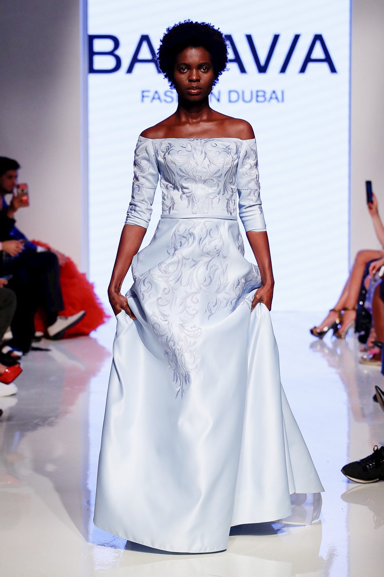 Baravia Couture fashion show, Arab Fashion Week collection Spring Summer 2020 in Dubai