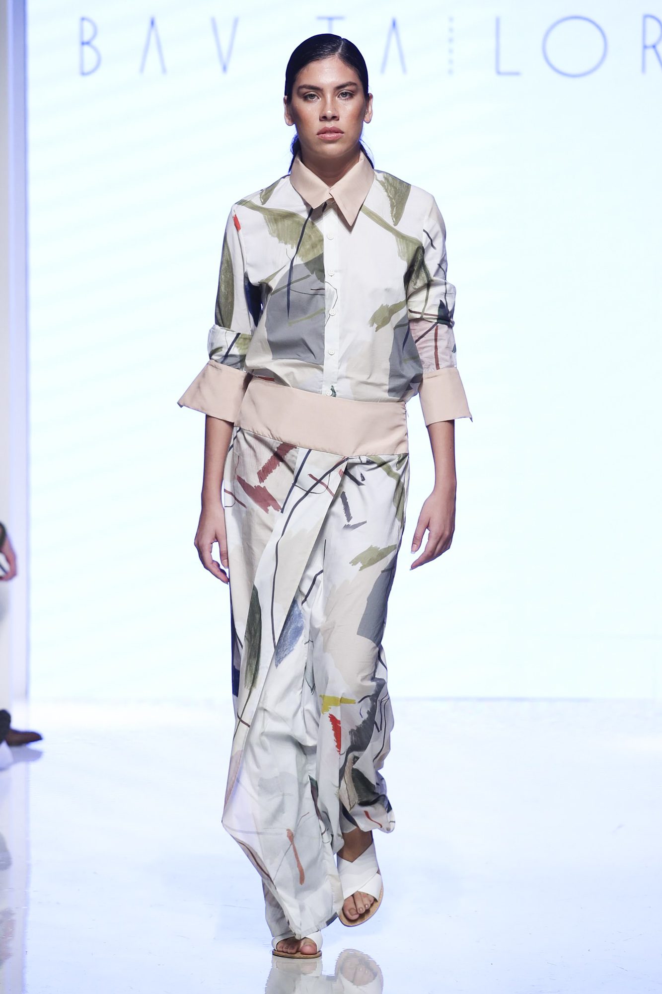 Bav Tailor fashion show, Arab Fashion Week collection Spring Summer 2020 in Dubai